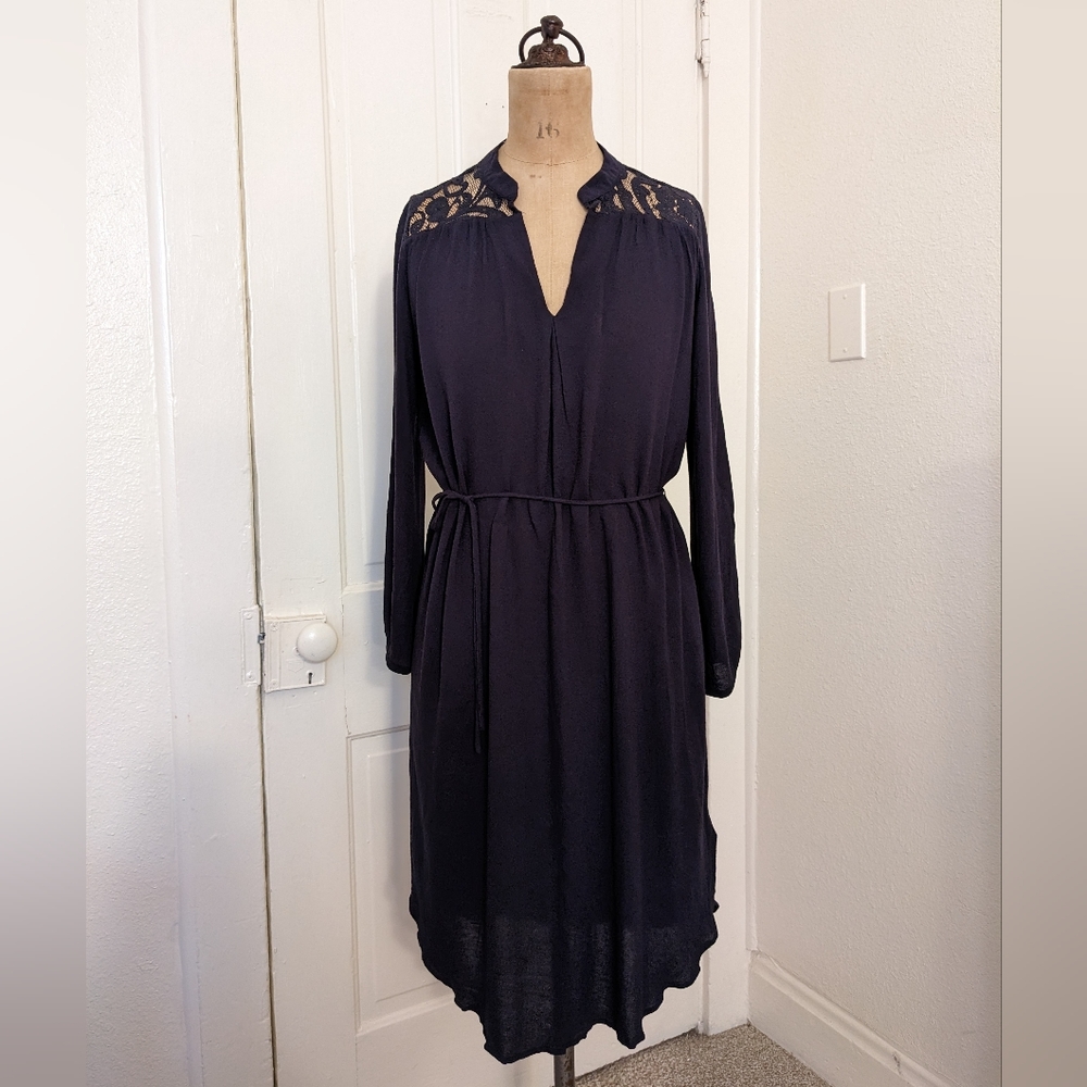 Navy Blue Dress